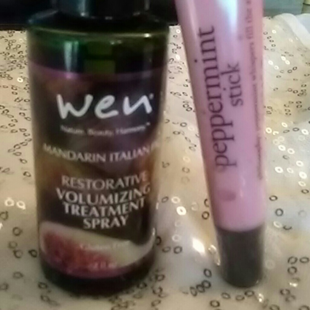 Wen Chaz Dean Hair Spray & Philosophy Lip Gloss